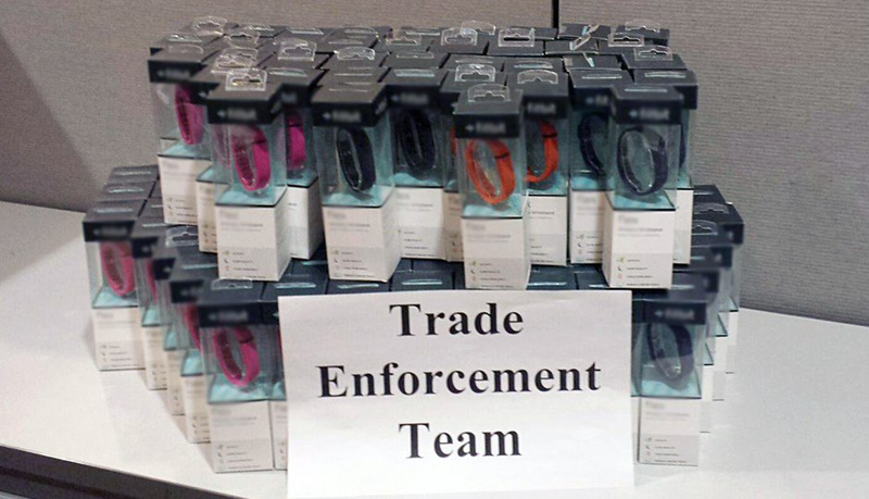 Illustration for article titled $35,000 Worth of Fake Fitbits Seized at US Border